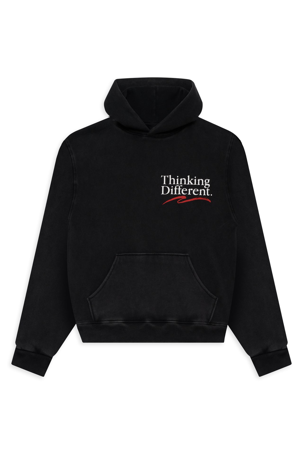 BRUSH LOGO HOODIE
