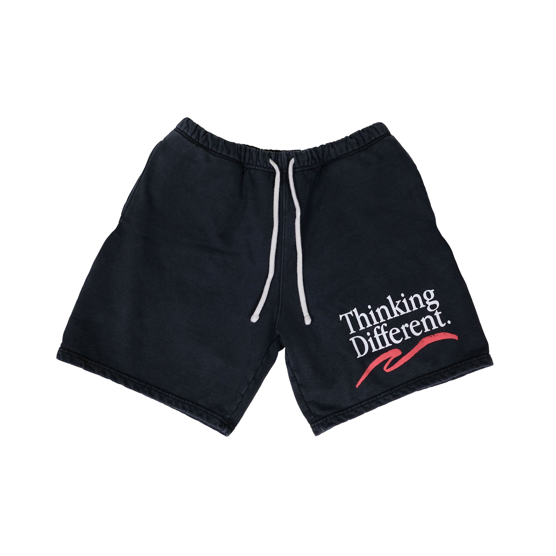 Thinking Different Brushstroke Shorts - Black