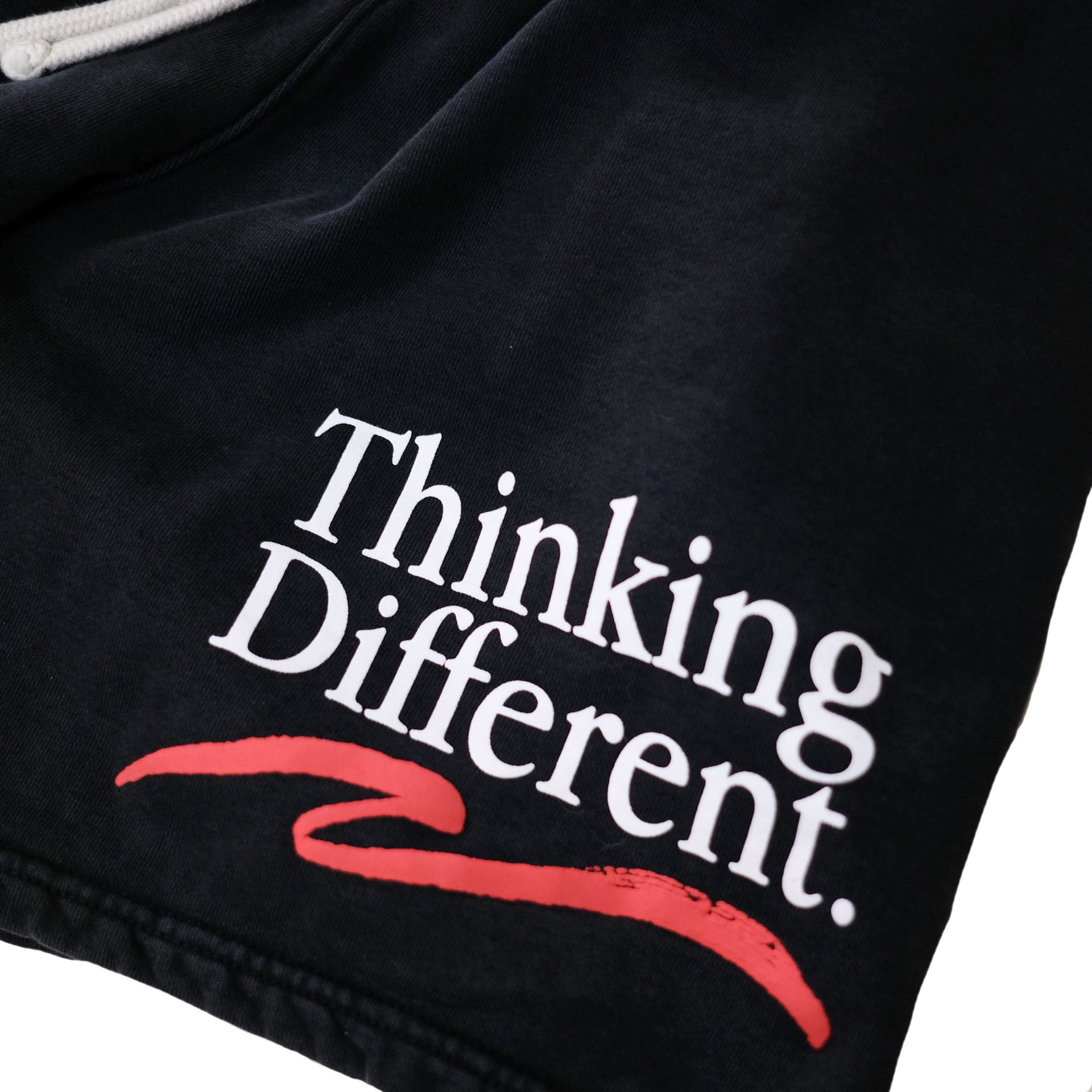 Thinking Different Brushstroke Shorts - Black