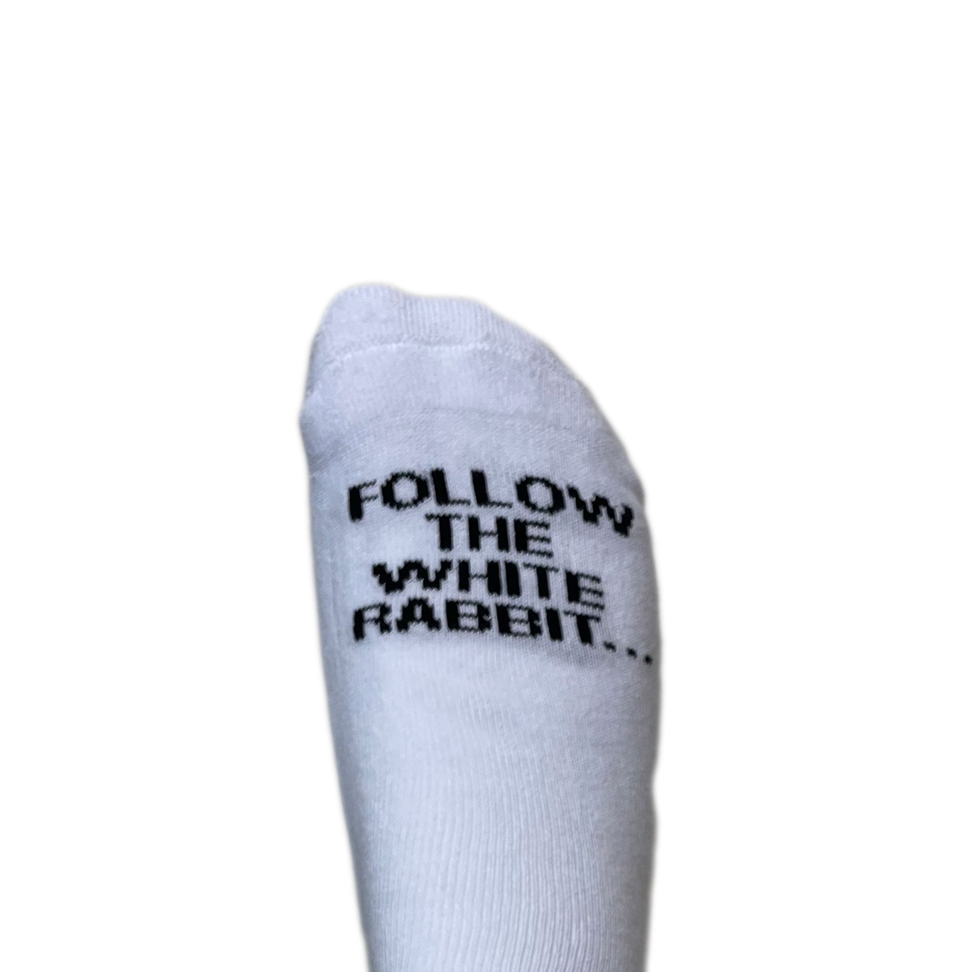 Follow The White Rabbit Socks